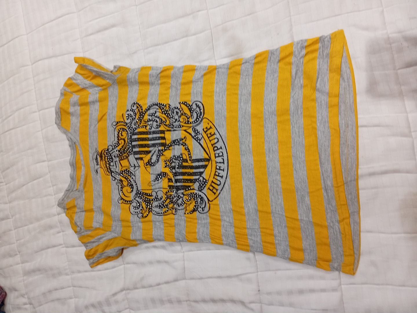 Harry Potter Hufflepuff Striped T-Shirt