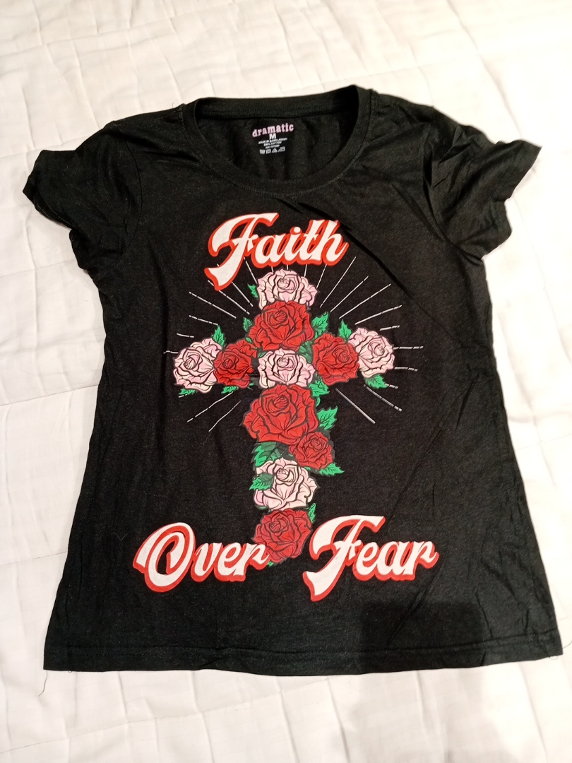 Faith Over Fear Graphic T-Shirt