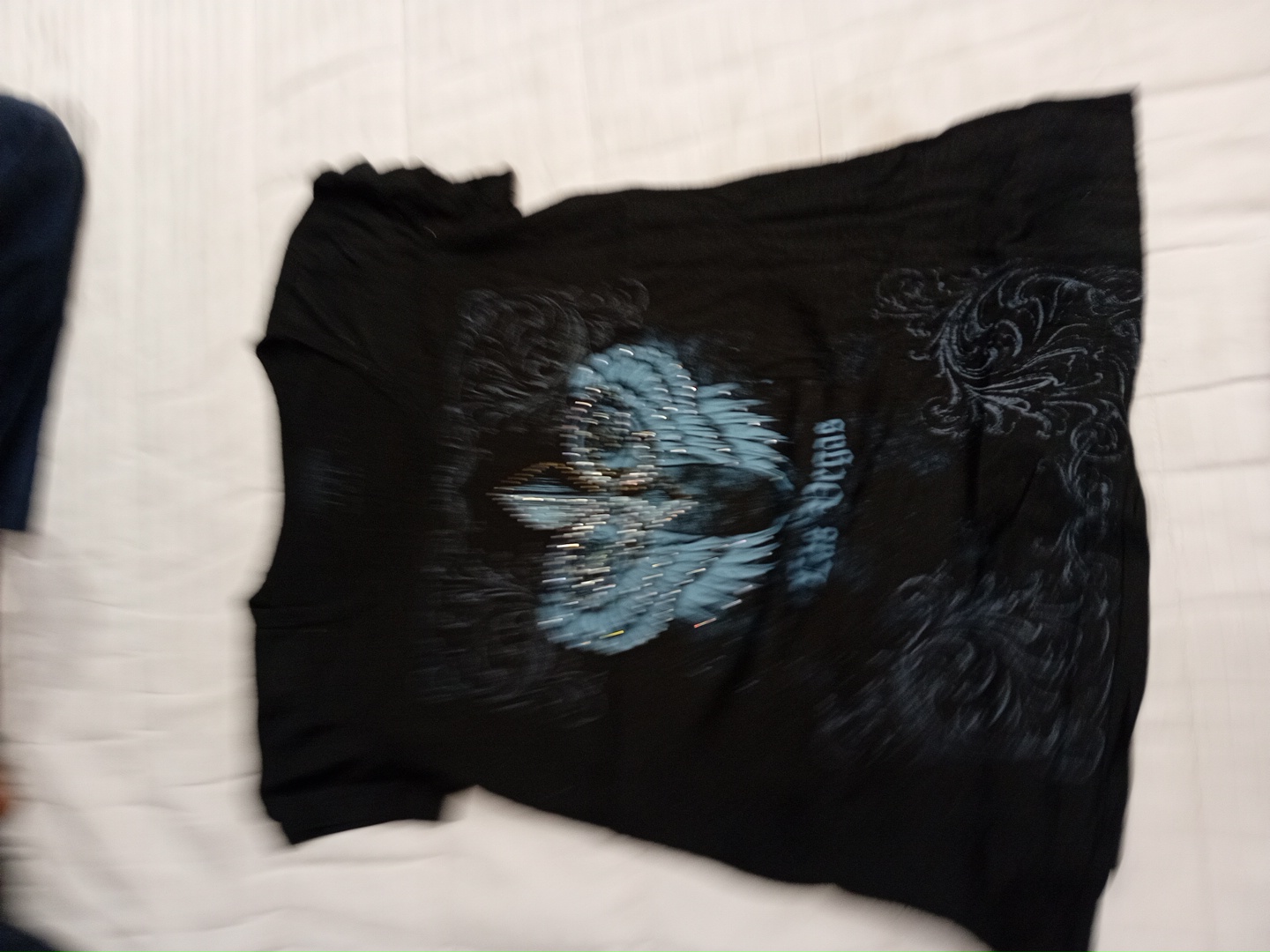 Maglietta Grafica Nera