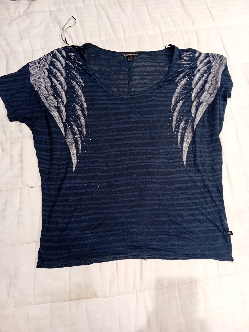 Rock & Republic Women's Short Sleeve Top