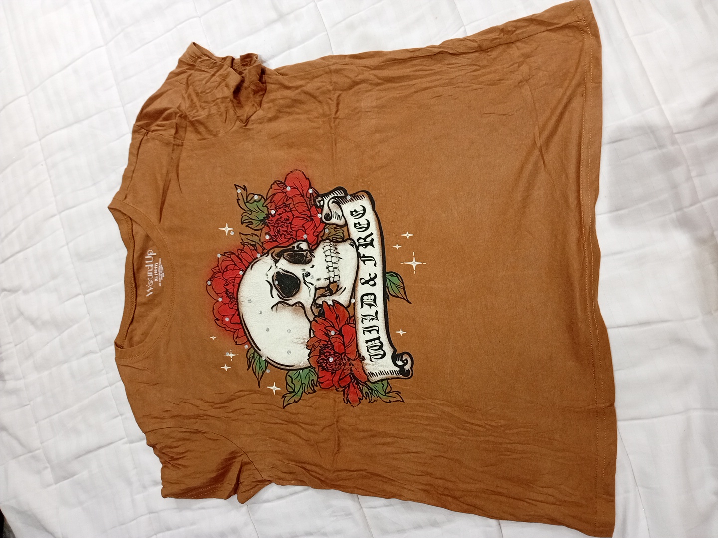 Brown Graphic T-Shirt