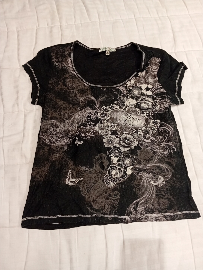 Black Graphic T-Shirt