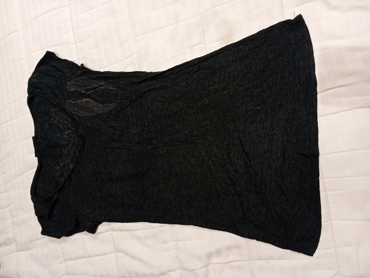 Black Angel Wing Top