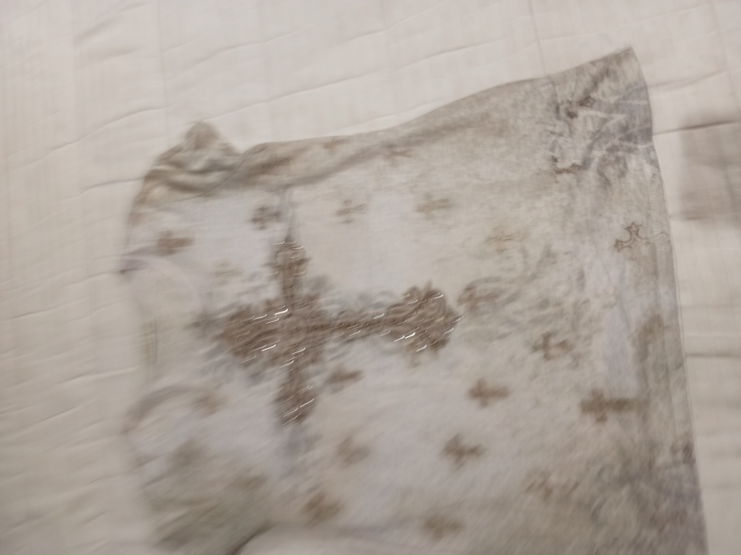 T-shirt avec design croisé