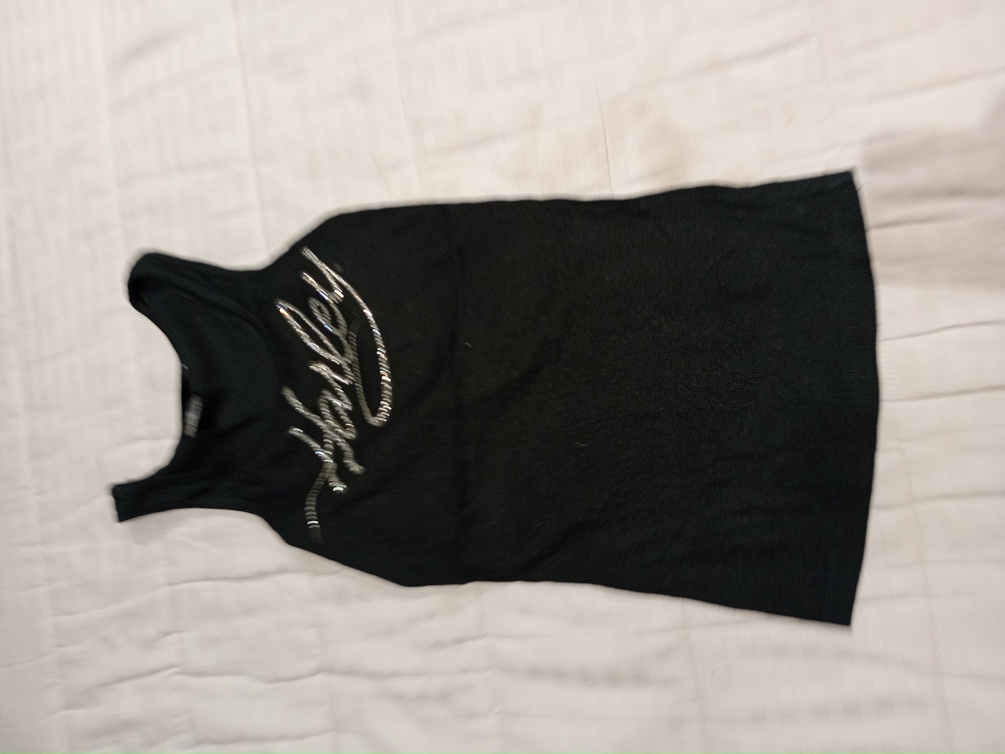 Harley Davidson Women's Black Tank Top