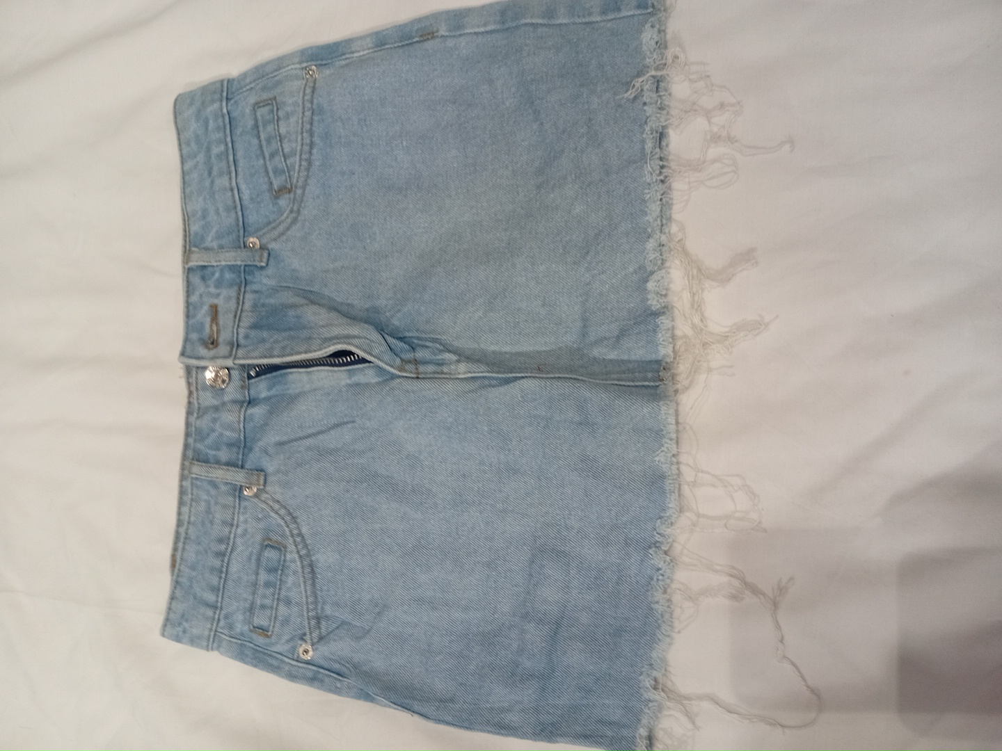Denim Mini Skirt