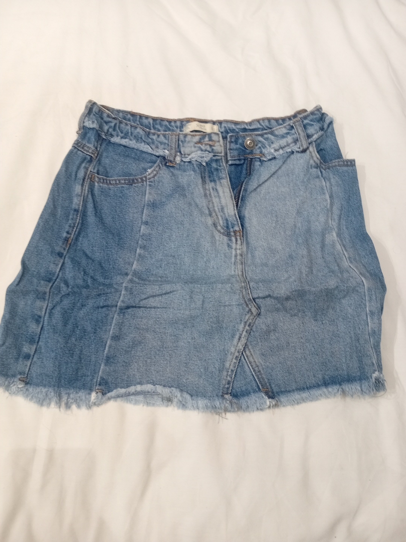Denim Mini Skirt