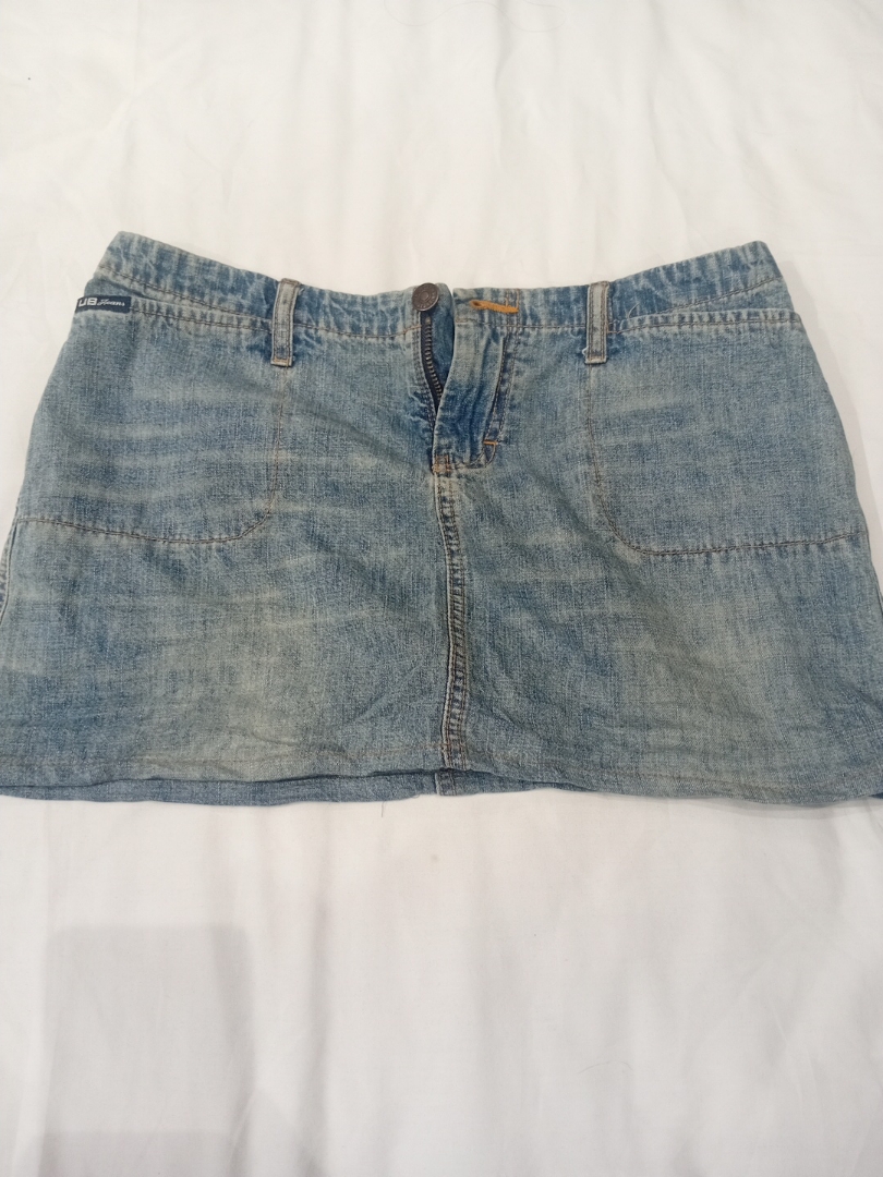 Denim Mini Skirt