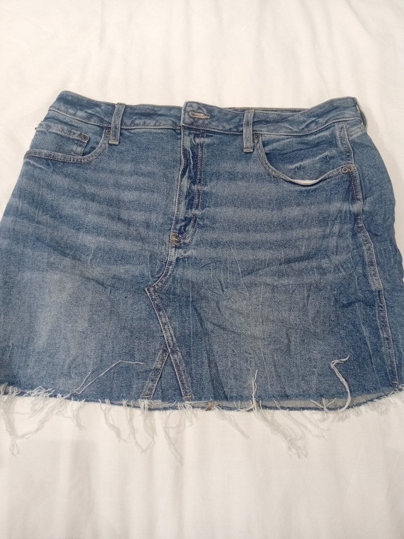 Denim Mini Skirt