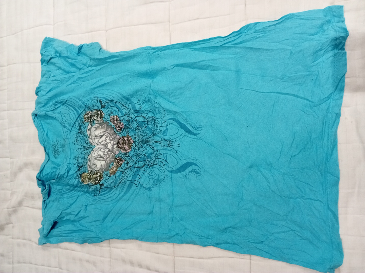 Camiseta Teal Fag and Fortune