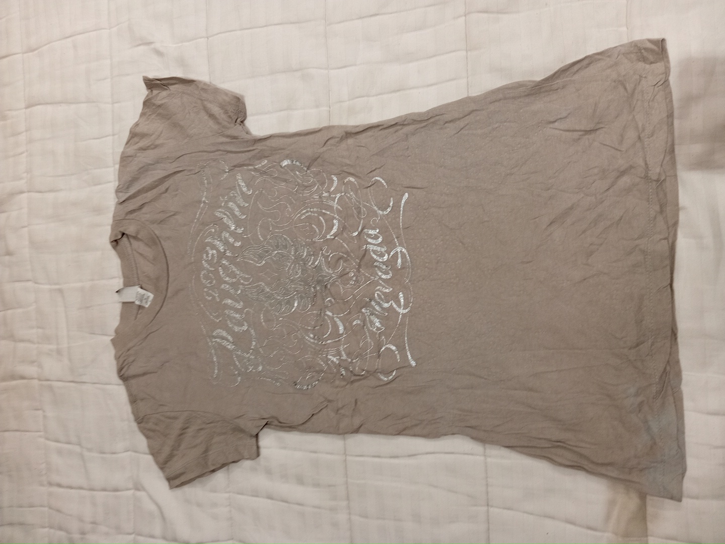 T-Shirt with Floral Design