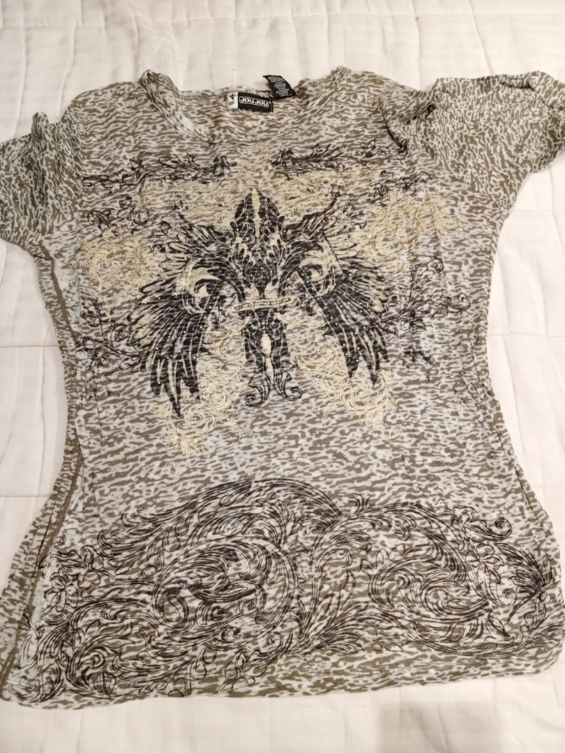 Top con stampa animale JouJou