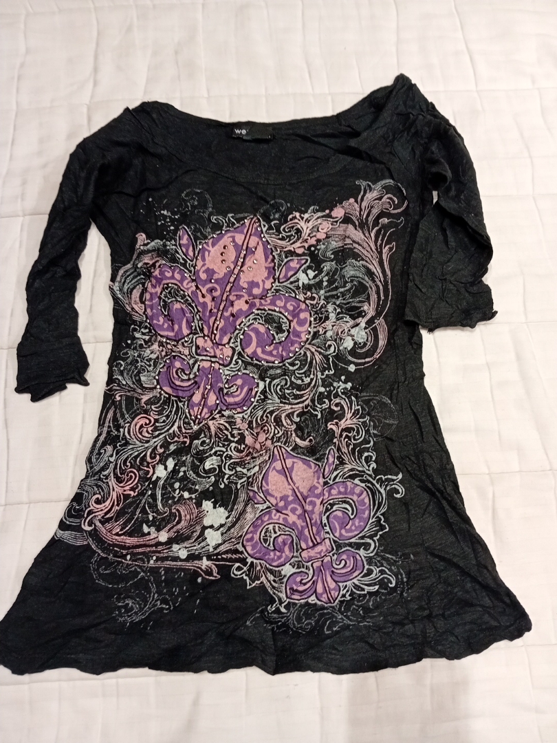 Black Graphic T-Shirt