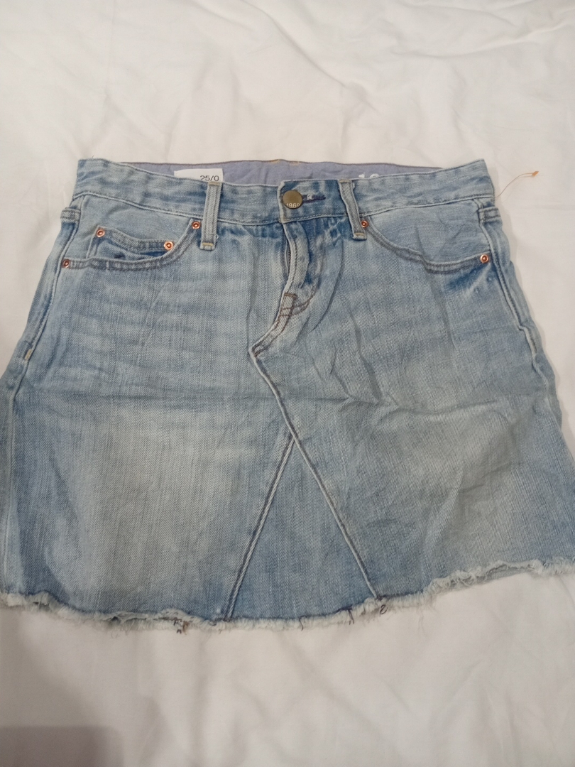 Denim Mini Skirt