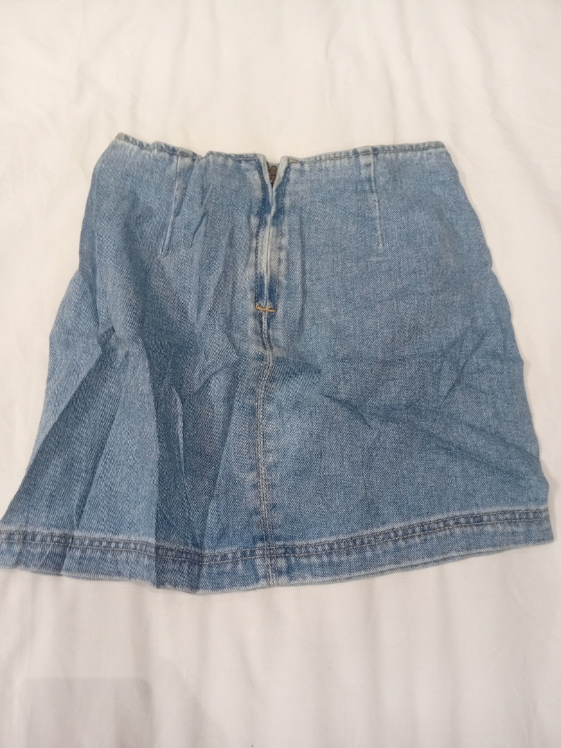 Denim Mini Skirt