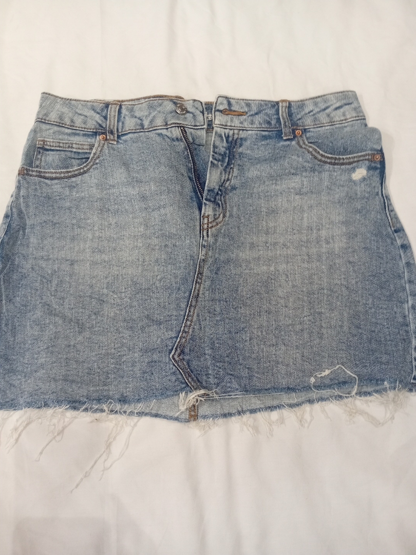 Denim Mini Skirt