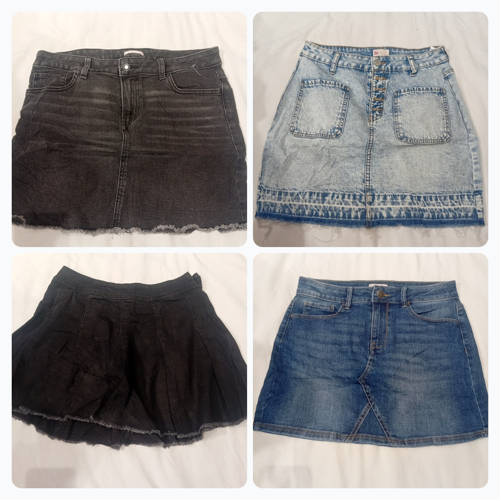 SO Denim Mini Skirt Bundle 8pcs