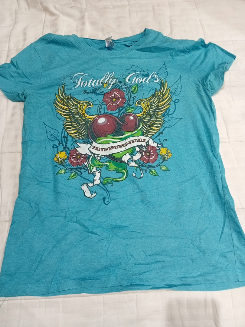 T-Shirt with Graphic Design