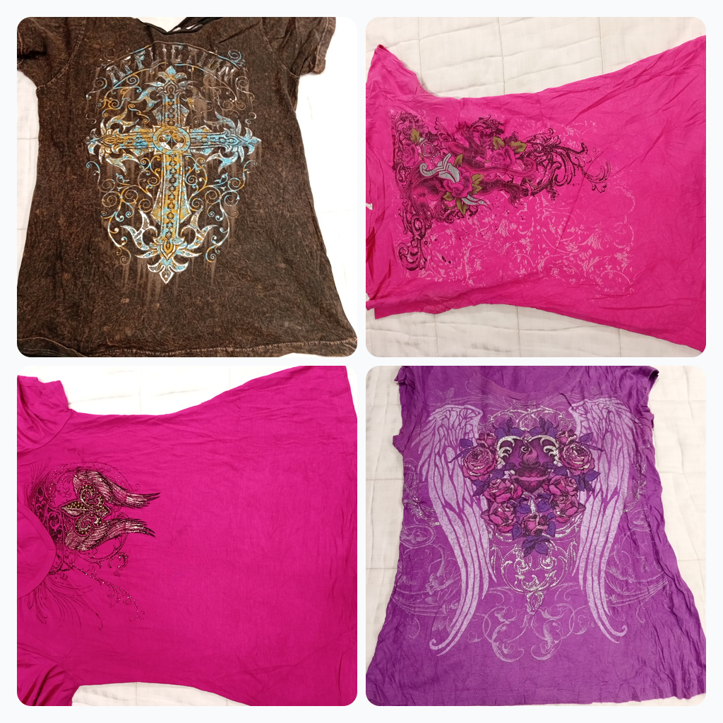 Lot de T-shirts imprimés 15pcs T-shirts graphiques..