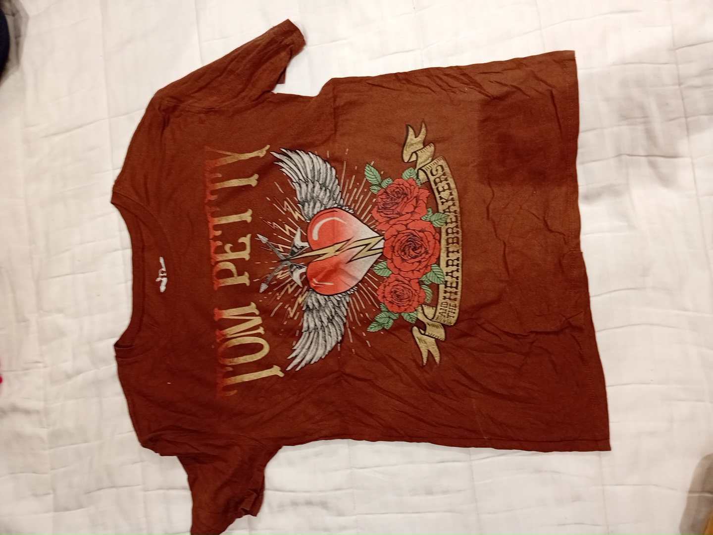 Tom Petty and the Heartbreakers Tour 1986 T-Shirt