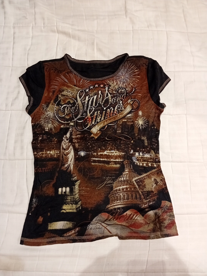 Amerikanisches Grafik-T-Shirt