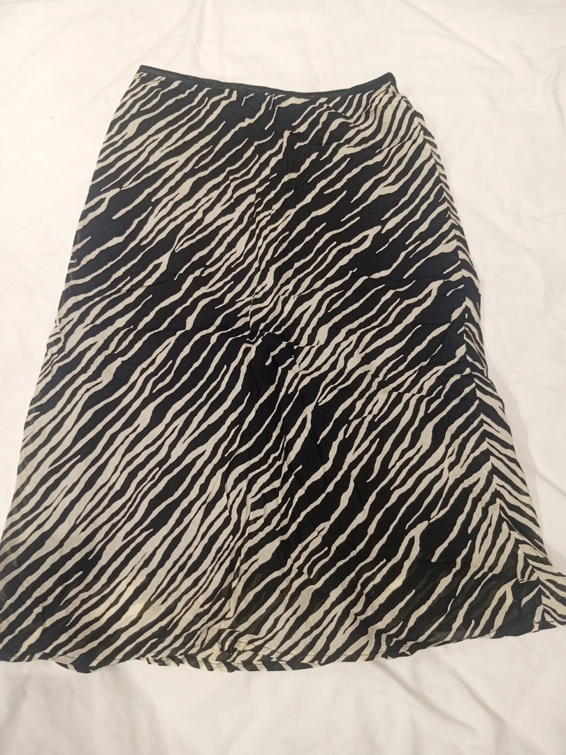 Zebra-Print-Midirock