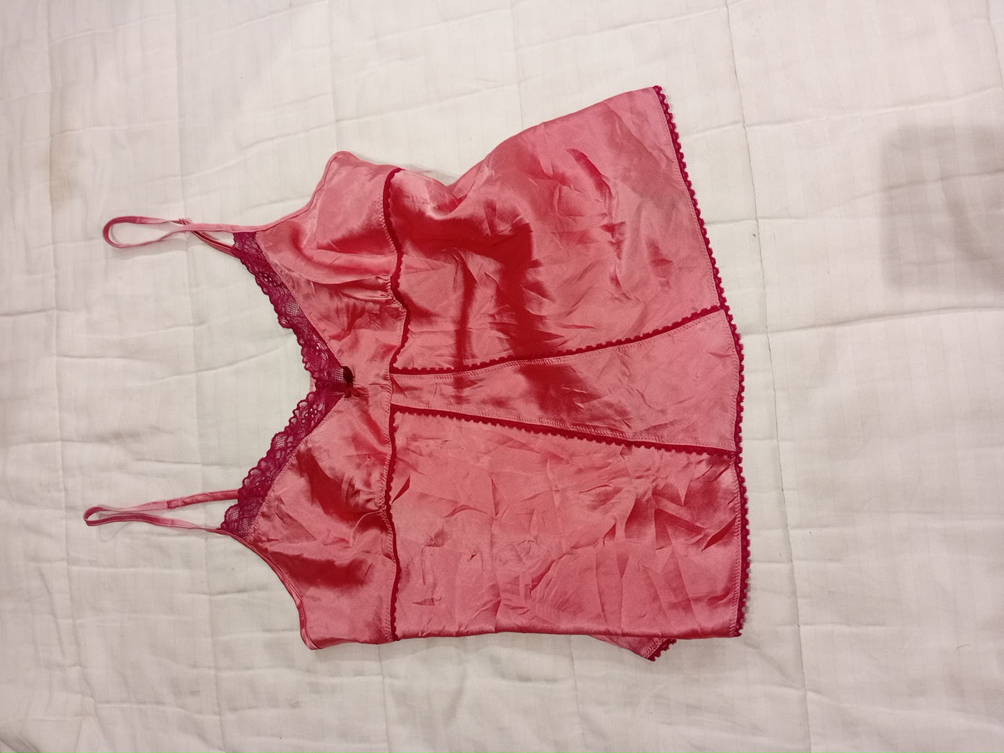 Victoria's Secret Pink Satin Camisole