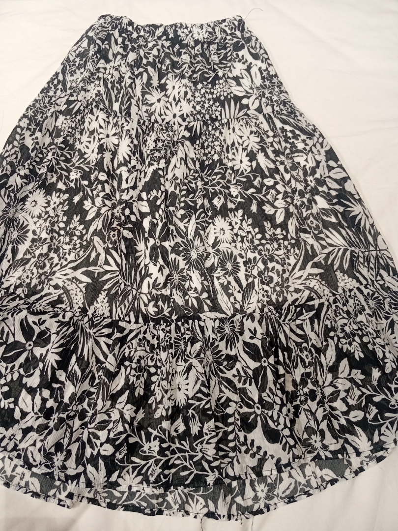 Floral Pattern Skirt