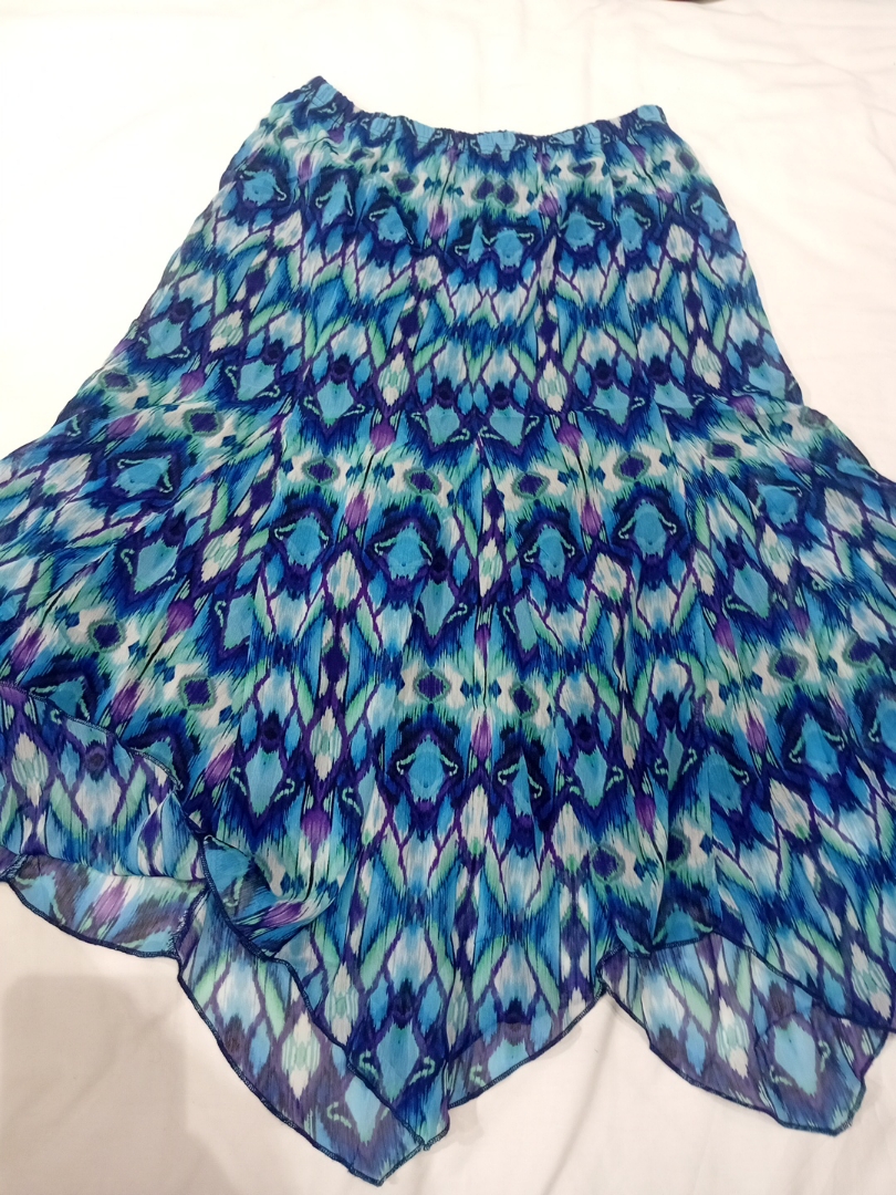 Women's Medium Blue Skirt