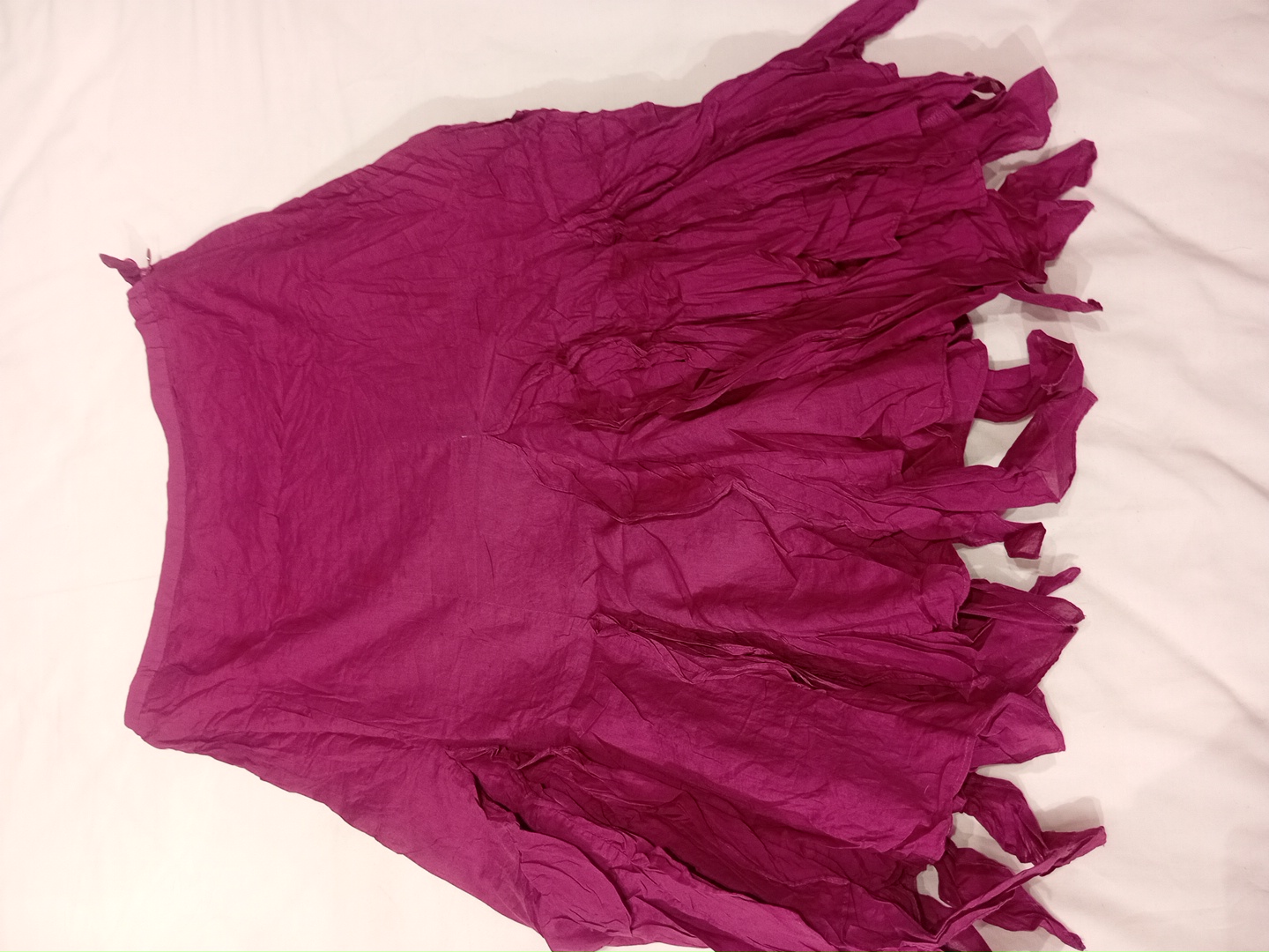 Women's Pink Frilled Skirt