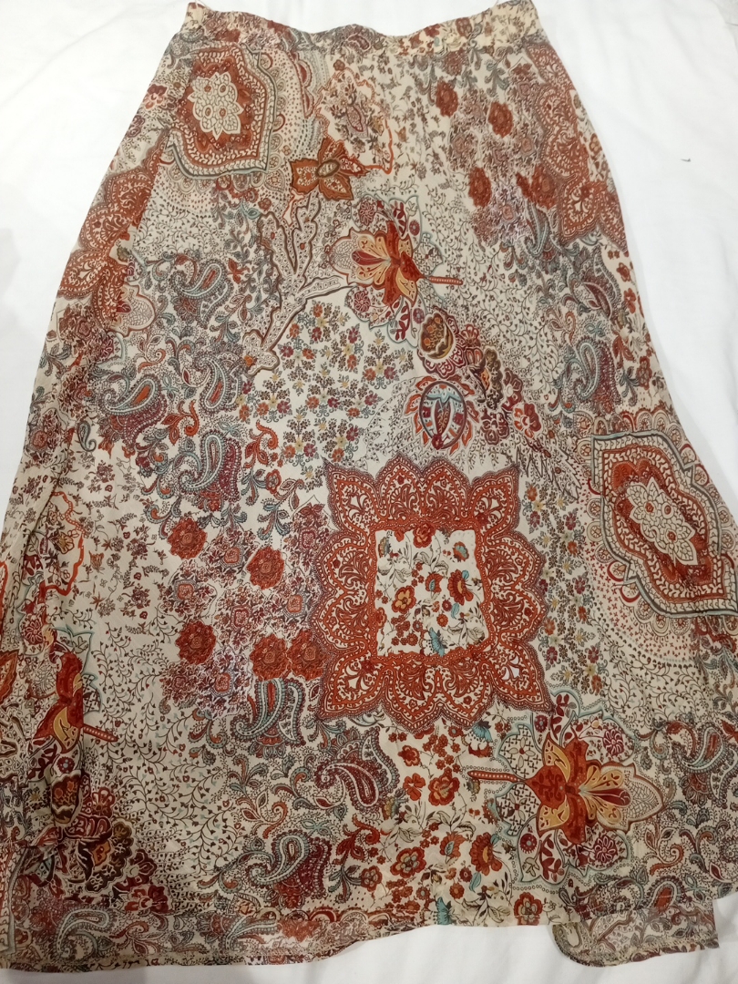 Floral Paisley Skirt