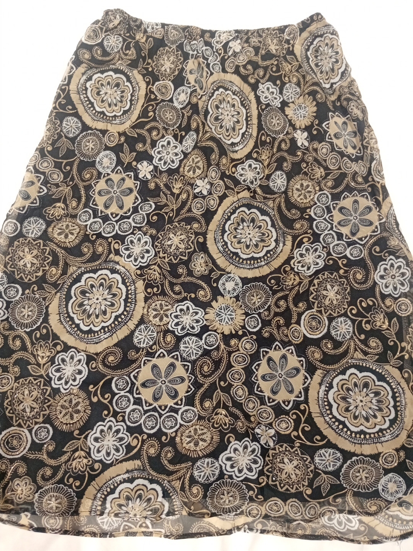 Floral Pattern Skirt