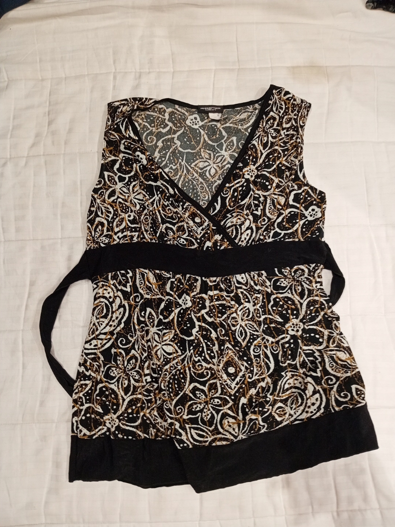 Jumpsuit with Paisley Pattern