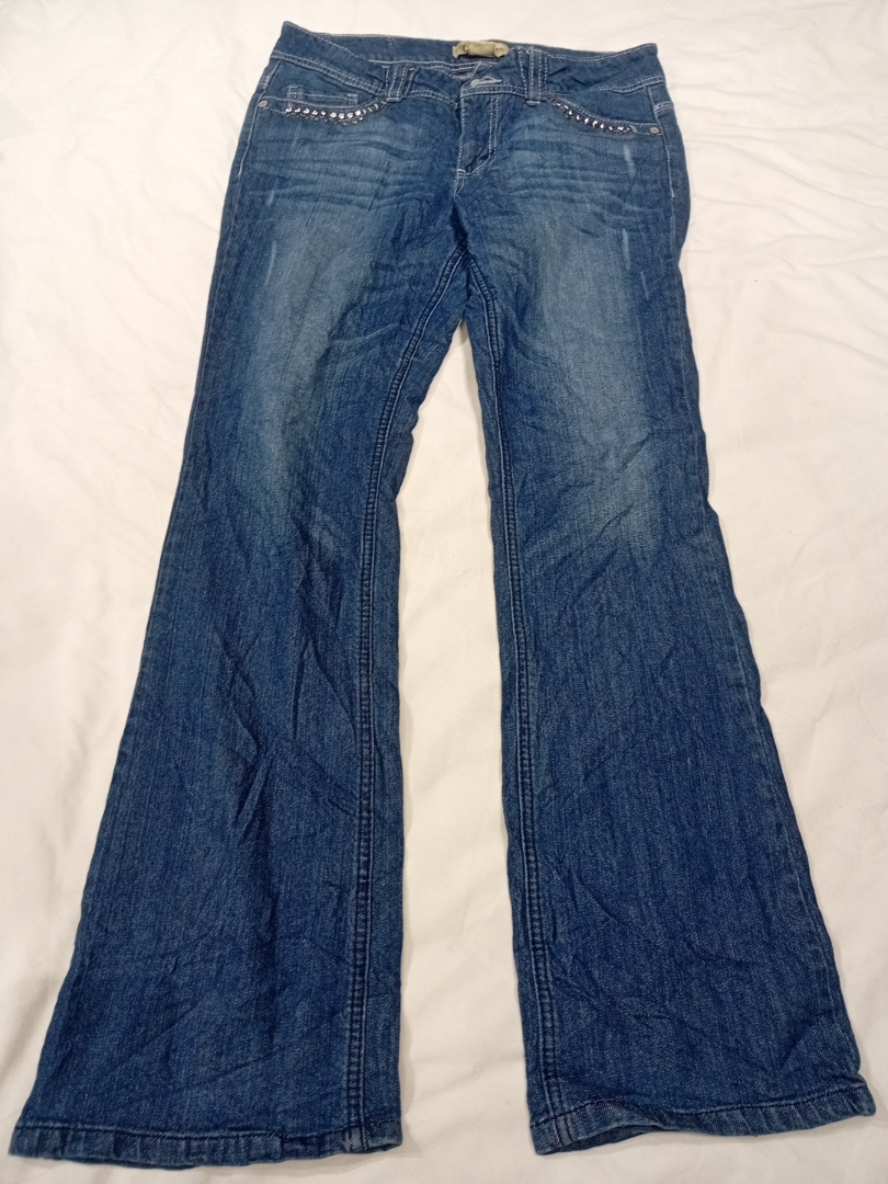 Blue Jeans with Embellishments