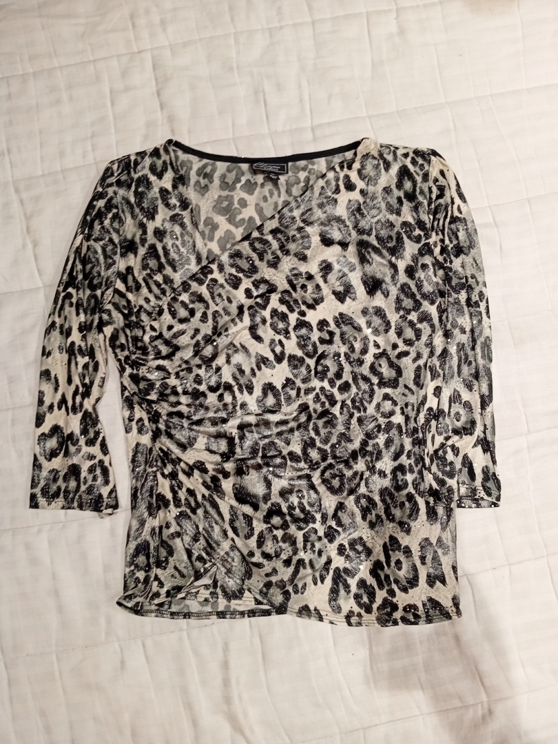 Animal Print Blouse