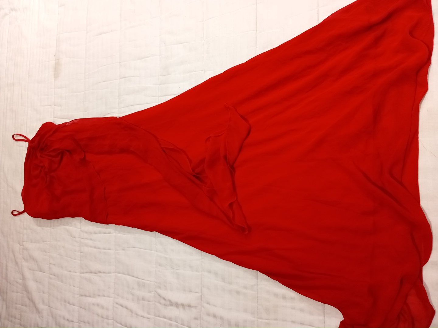 Robe maxi rouge