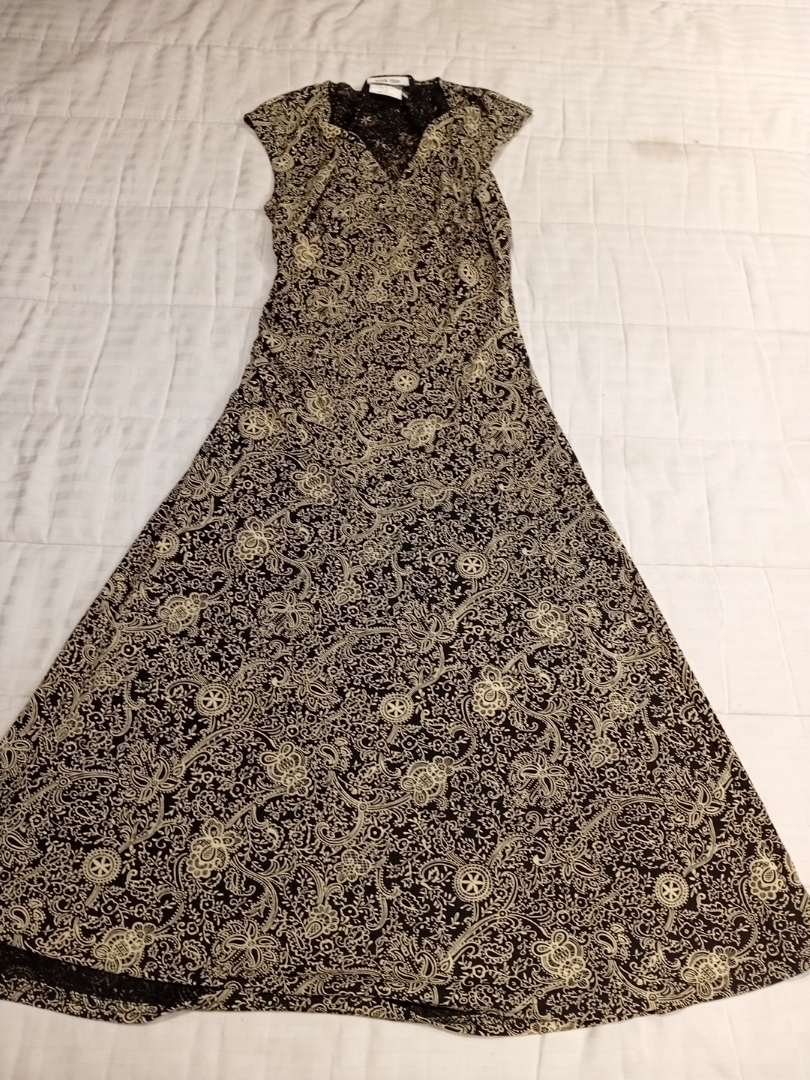 Paisley Patterned Maxi Dress