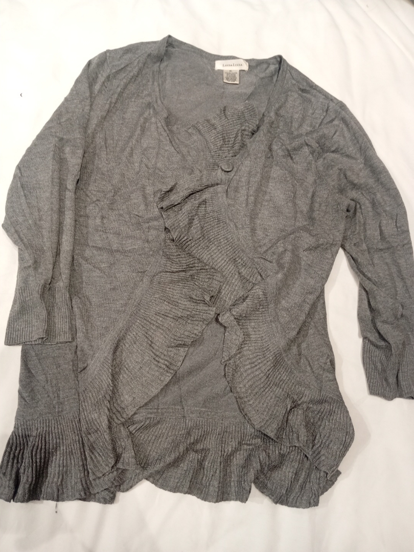 Linda Lucia Gray Strickpullover