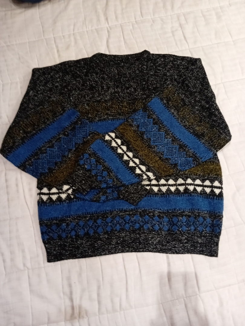 Maglione lavorato a maglia Fair Isle