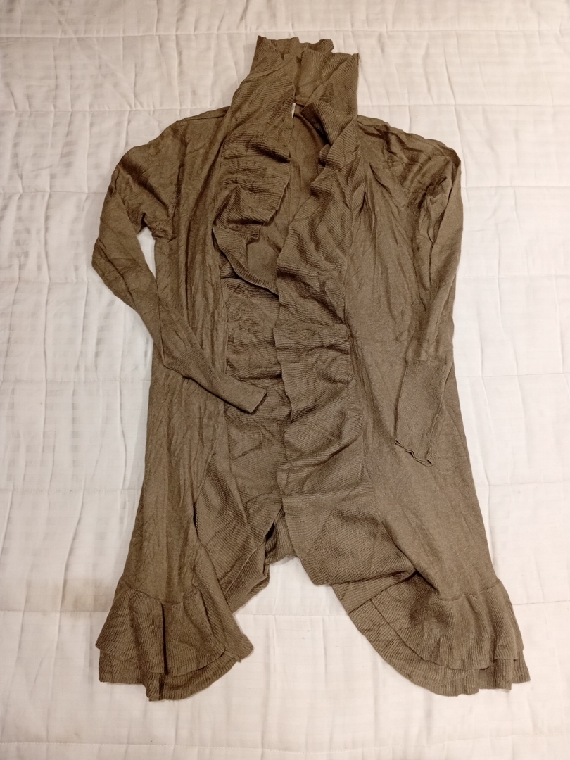 Brown Knit Top