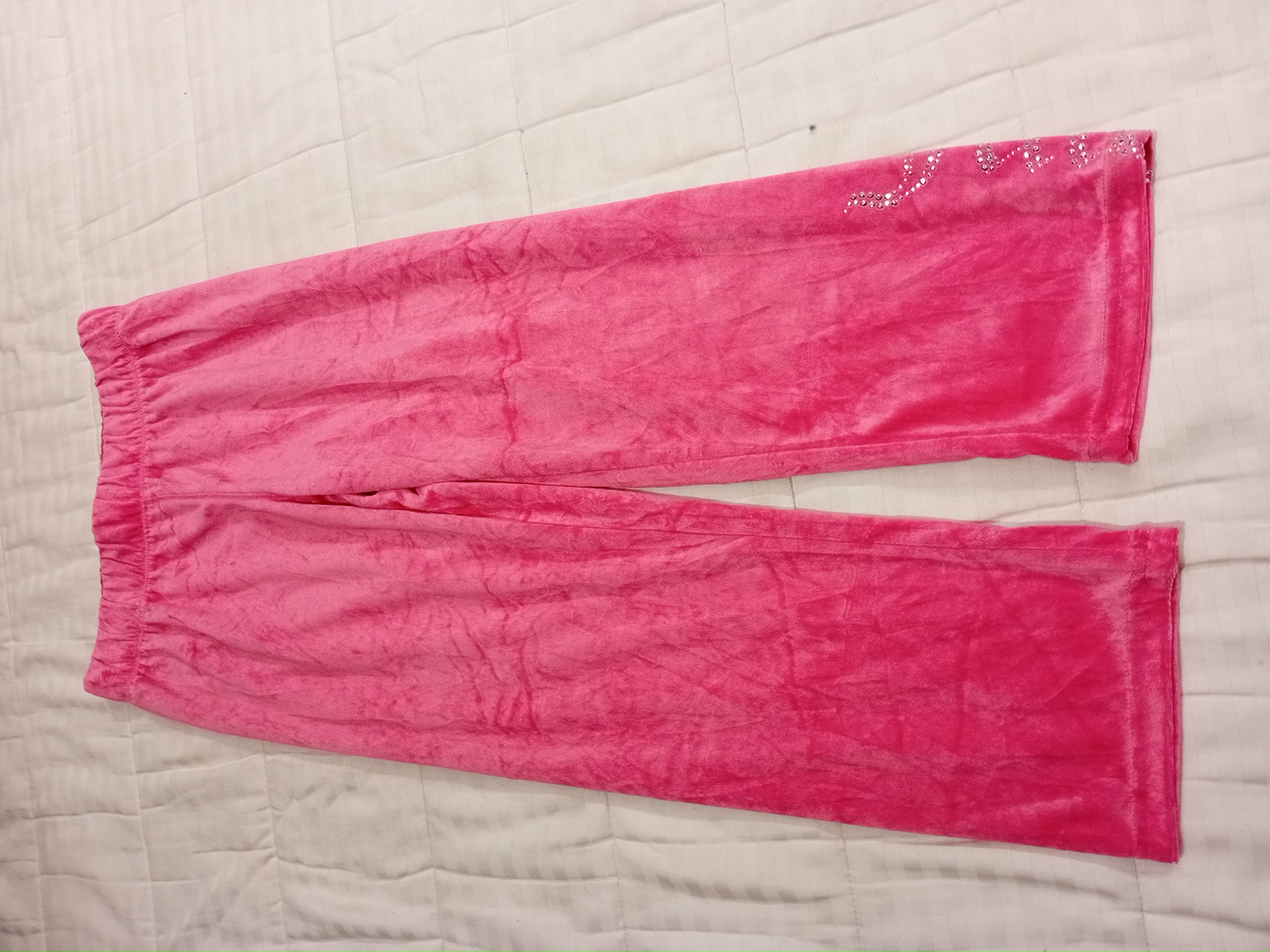 Juicy Couture Kids Velour Track Pants