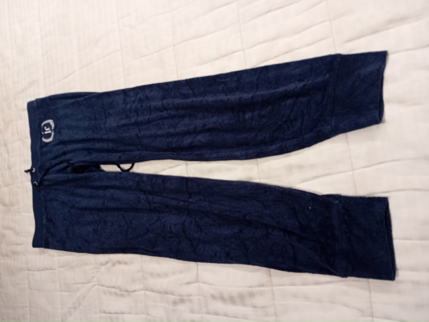 Calças de Moletom Azul Marinho JC Collection