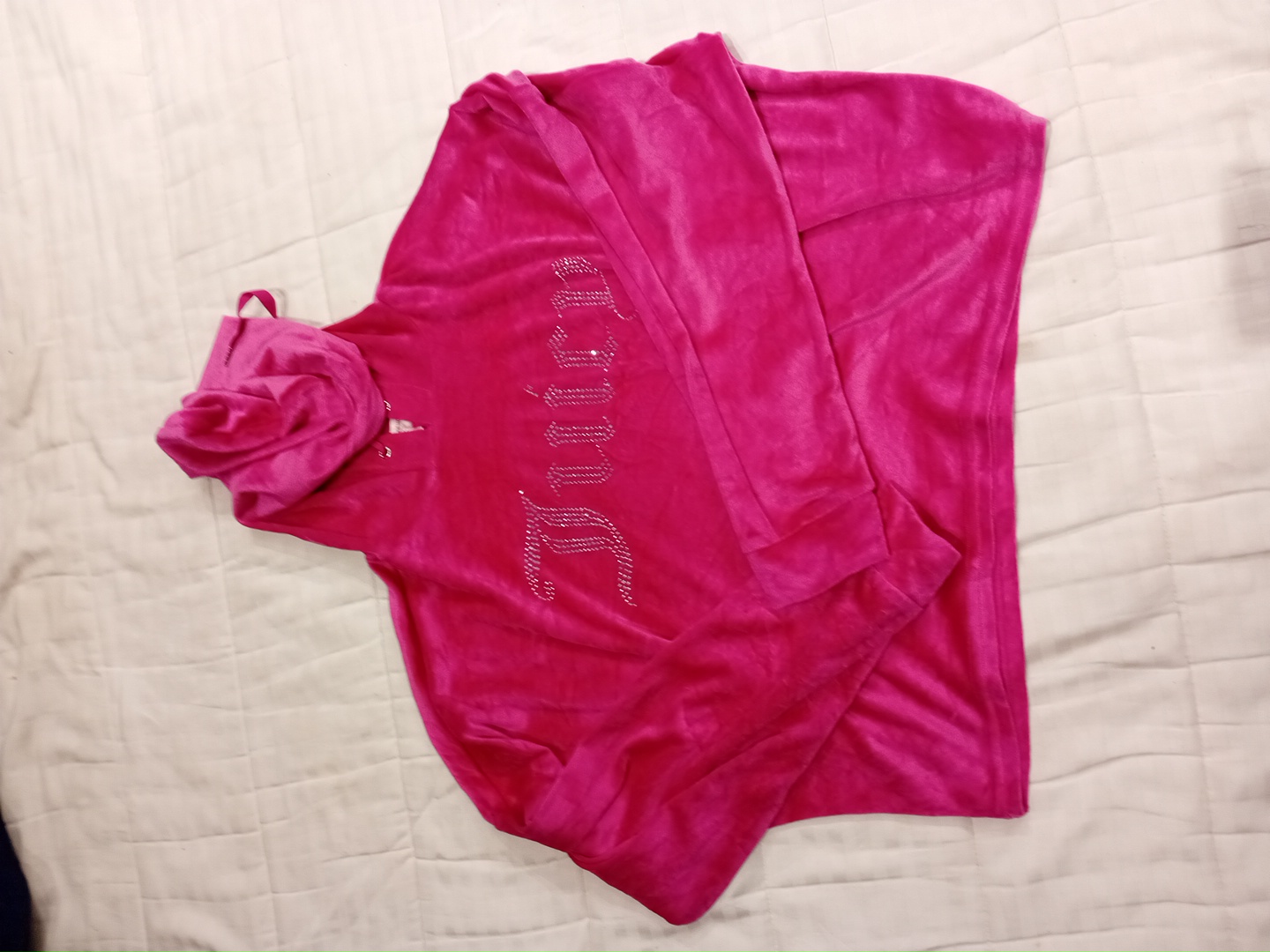 Felpa in velluto Juicy Couture