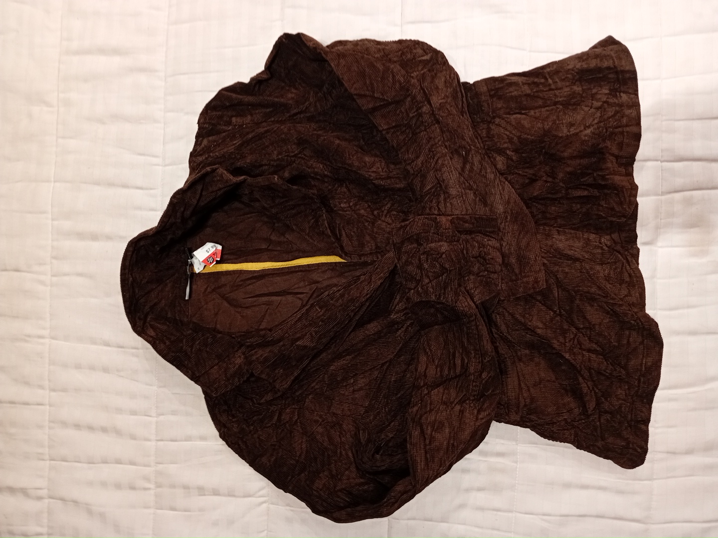 ブラウンコーデュロイジャケット