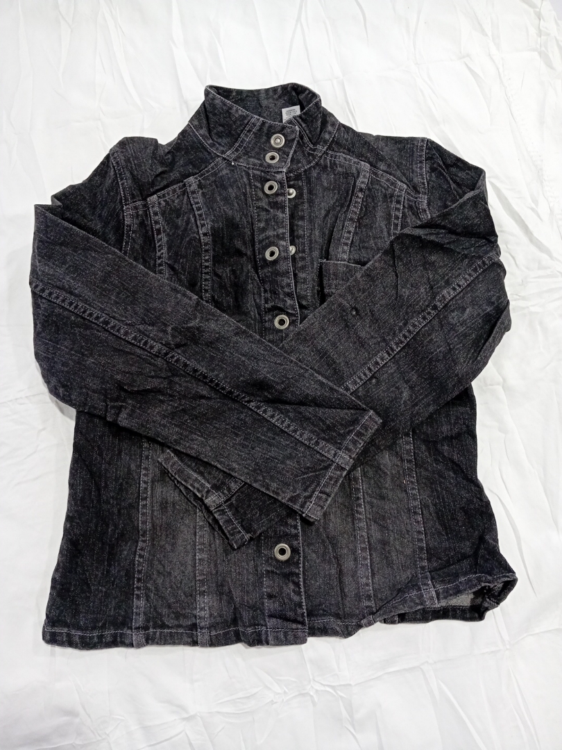 Giacca di Denim Nera