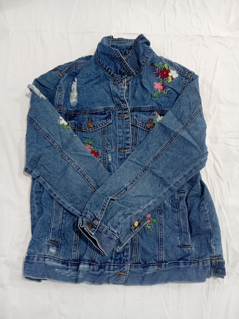 Embroidered Denim Jacket