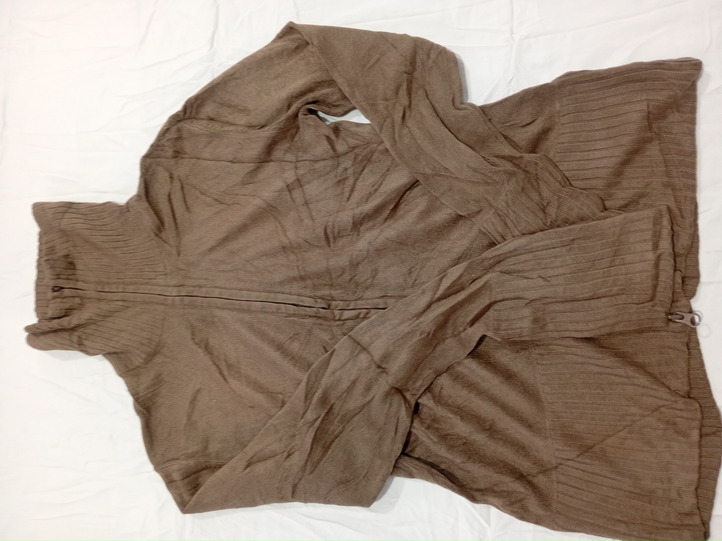 Brown Turtleneck Sweater