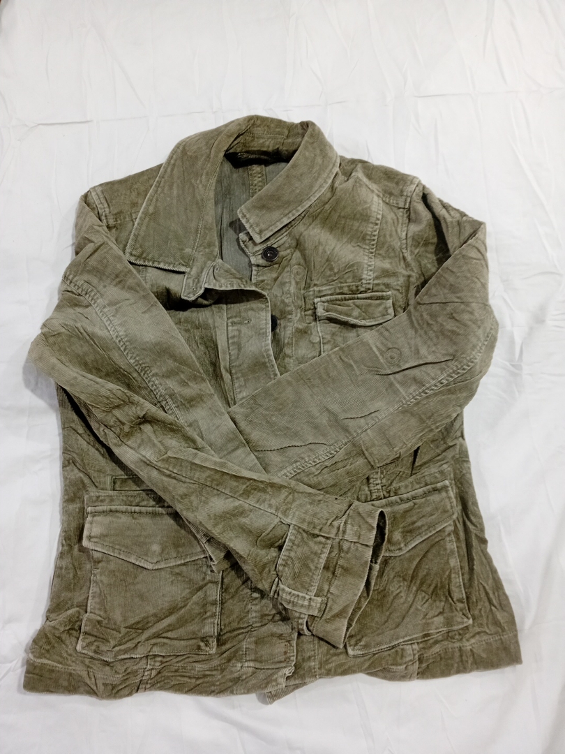 Olive Green Corduroy Jacket
