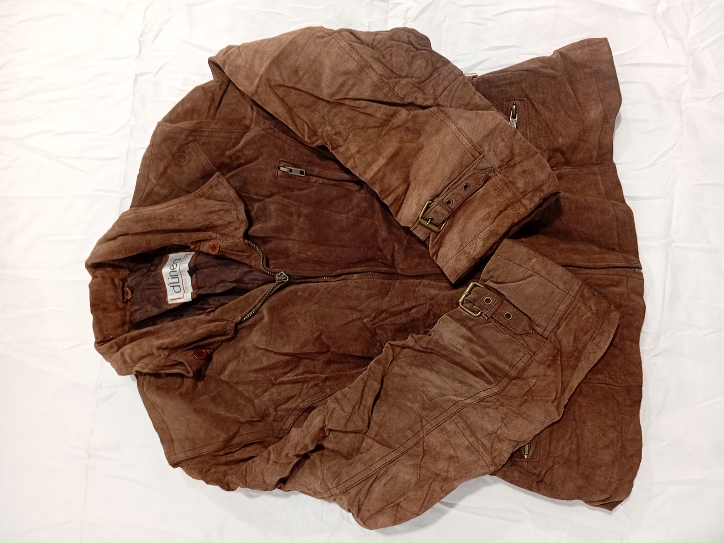 ブラウンスエードジャケット