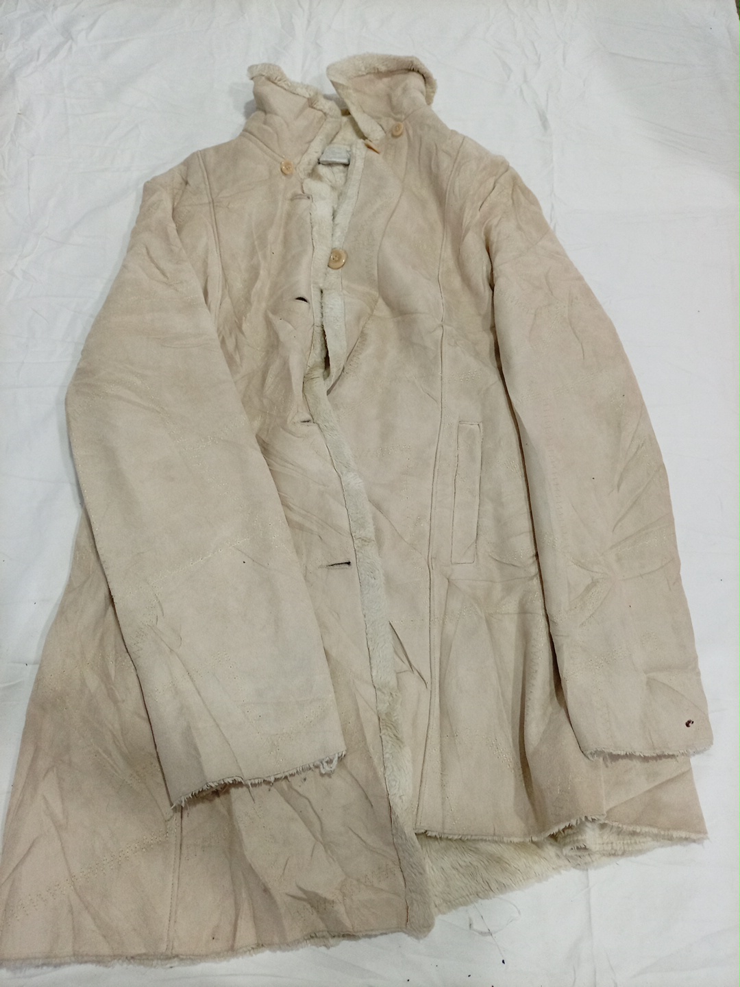 Cappotto in shearling